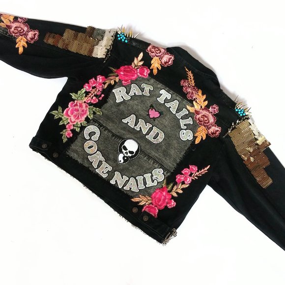 Handmade Jacket - Rat Tails and Coke Nails L - Picture 13 of 13